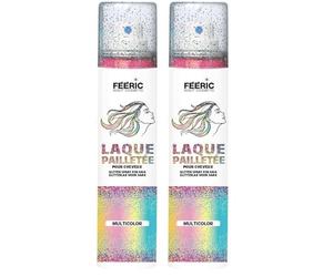 Féeric Laque Pailletée Multicolore (Lot de 2)