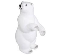 Feeric Light & Christmas Ours Debout FLOQUE Noel H46CM