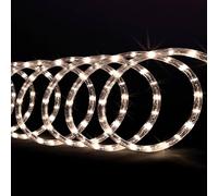 Feeric Light & Christmas Tube lumineux LED 6 m Blanc chaud