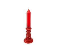 Fééric Lights and Christmas - Bougie Chandelle Colorama 20cm Rouge