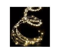 Guirlande lumineuse forme cascade 400 micro LED - 2 mètres - Blanc chaud