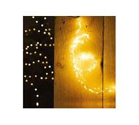 Fééric Lights and Christmas - Cascade Lumineuse Extérieure "Copper Lux" 1m Blanc Chaud