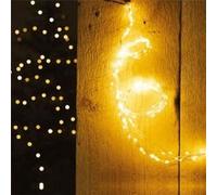 Cascade lumineuse extérieur 1m blanc chaud 200 LED + transfo Feeric lights & christmas