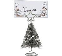 Fééric Lights and Christmas - Cavalier de Table Sapin "Colorama" 10cm Argent Argent G