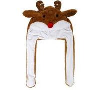 Fééric Lights and Christmas - Chapeau de Noël "Oreilles de Renne" 62cm Naturel