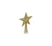 Fééric Lights and Christmas - Cimier Déco Avec Paillettes "Etoile" 38cm Or