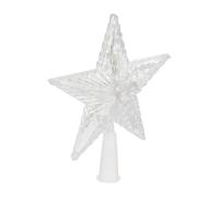 Fééric Lights and Christmas - Cimier Sapin Lumineux Étoile 20cm Blanc Chaud