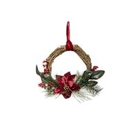 Feeric Lights & Christmas – Couronne de Noël Poinsettia Ø38 cm