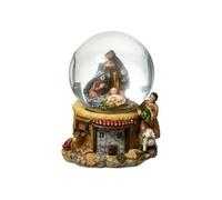 Fééric Lights and Christmas - Décoration Crèche Boule à Neige 18cm Multicolore