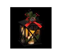 Fééric Lights and Christmas - Décoration Lumineuse Lanterne 36cm Jaune