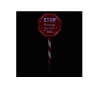 Fééric Lights and Christmas - Décoration Lumineuse "Stop Solaire" Rouge & Blanc G
