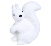Fééric Lights and Christmas - Écureuil Assis Déco Manteau 12cm Blanc