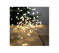 Feeric Lights & Christmas - Guirlande lumineuse extérieure "Coper" 20m 200 LED Blanc chaud + transfo