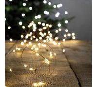 Feeric Lights & Christmas - Guirlande lumineuse extérieure "Coper" 20m 200 LED Blanc chaud + transfo
