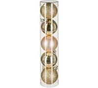 Fééric Lights and Christmas - Lot de 5 Boules de Noël Colorama 5cm Or