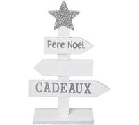 Fééric Lights and Christmas - Lot de 6 Cavaliers de Table "Colorama" Blanc Blanc G