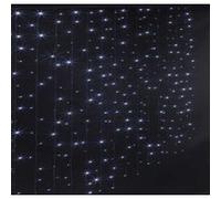 Fééric Lights and Christmas - Mur de Guirlande Led "Effet Neige" 200cm Blanc Blanc G