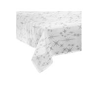 Fééric Lights and Christmas - Nappe Motif Etoiles "Colorama" 140x240cm Blanc