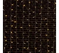 Fééric Lights and Christmas - Rideau Lumineux Led "30 Tombées" 300cm Blanc Chaud G