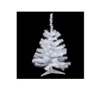 Feeric Lights & Christmas - Sapin de Noël Élégant 70cm - Neige artificielle - Dépliage auto - Blanc