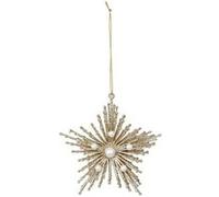 Fééric Lights and Christmas - Sujet de Noël Étoile "Héritage" 12cm Or & Blanc Or G