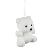 Fééric Lights and Christmas - Sujet de Noël Ourson "Polaire" 13cm Blanc Blanc G