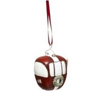 Feeric Lights et Christmas - Sujet de noël en résine télécabine Rouge h 8 cm