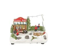 Fééric Lights and Christmas Village De Noël - L 21 Cm X L 11,5 Cm - Location De Patins