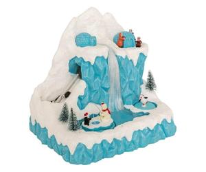 FEERIC LIGHTS & CHRISTMAS Atmosphera - Village Lumineux Ours et Pingouin 23 LED Musical
