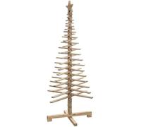 Sapin de Noël en bois articulé - Hauteur 150 cm