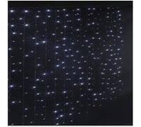 FEERIC LIGHTS & CHRISTMAS Rideau façade programmable - 150 LED - Blanc froid - H150cm