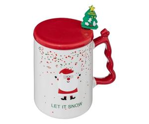 Feeric Lights et Christmas - Adt mug + cuillere pn 35cl