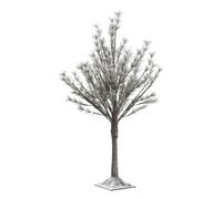 Feeric Lights et Christmas - Arbre Lumineux d'intérieur Naturel h90cm 78 LED + transfo