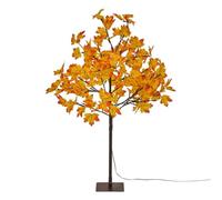 Feeric Lights et Christmas - Arbre Orange Lumineux extérieur 92 LED Blanc Chaud h.90cm