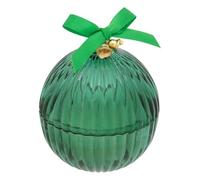 Feeric lights et christmas - Bougie parfumée boule de Noël 50g assorti - Vert