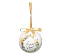 Feeric Lights et Christmas - Boule imprimée 7,5cm Papier Joyeux noël