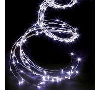 Feeric Lights et Christmas - Cascade Lumineuse extérieur 2m 400 LED Blanc Froid + transfo