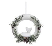 Feeric Lights et Christmas - Couronne de noël Personnage d22cm