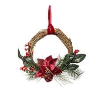 Feeric Lights & Christmas – Couronne de Noël Poinsettia Ø38 cm