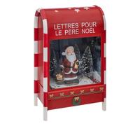 Feeric Lights et Christmas - Décoration intérieur boîte aux Lettre h40cm 4led à Piles