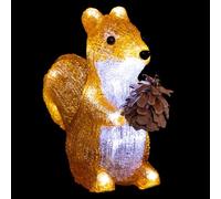 Feeric Lights et Christmas - Ecureuil Lumineux extérieur h20cm 20 LED + transfo