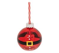 Feeric lights et christmas - Gobelet verre boule de Noël assorti - Rouge