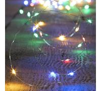 Feeric Lights et Christmas - Guirlande Lumineuse intérieur 2m Multicolore 20 LED à Piles