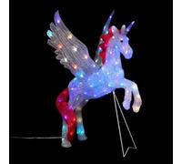 Feeric Lights et Christmas - Licorne Lumineuse extérieure h85cm 100 LED + transfo