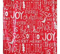 Feeric lights et christmas - Lot de 3 rouleaux de papier cadeau métallisé imprimé 200x70cm - Merry christmas
