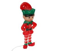 Feeric Lights et Christmas - Lutin Lumineux extérieur h60cm 60 LED + transfo