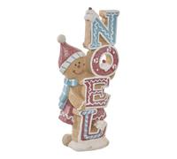 Feeric Lights et Christmas - Mot resine Noel Ginger h25