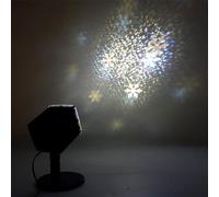 Feeric Lights et Christmas - Projecteur extérieur animé tempête de Flocons 4 LED + transfo