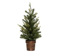 Sapin en pot 70 cm artificiel vert Helsinki Vert