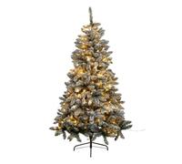 Feeric Lights et Christmas - Sapin Artificiel Lumineux floqué Snow Lord h.210cm